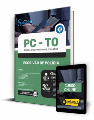 Faça o Download Apostila PC TO 2023 Escrivão de Polícia Apostilas