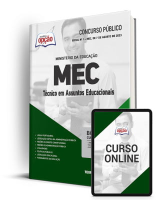 Baixe Apostila pdf Apostila MEC 2023 Técnico em Assuntos