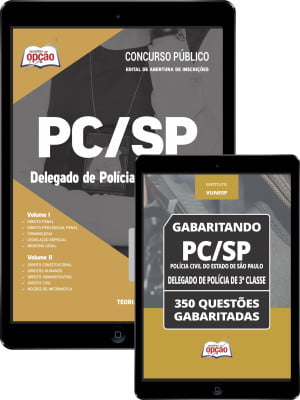 Baixe Apostila pdf Combo Digital PC SP Delegado de Polícia de 3ª