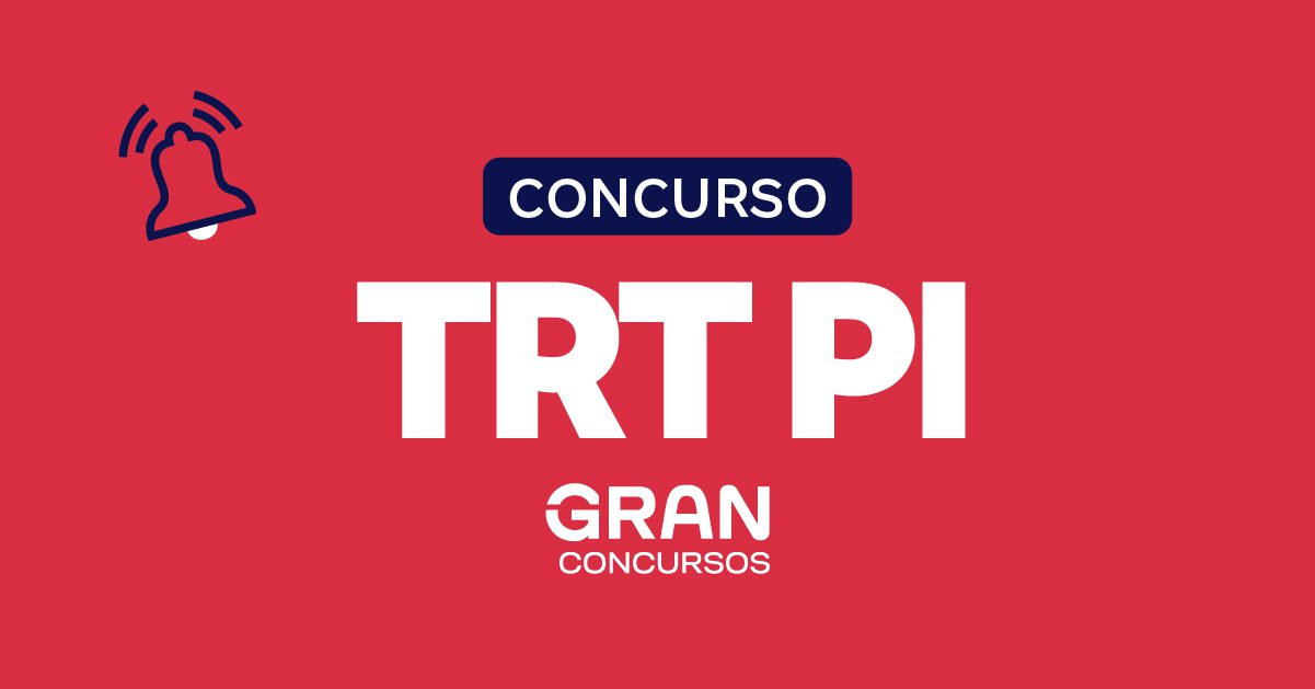 Apostilas em PDF Concurso TRT PI está homologado 13 cargos vagos