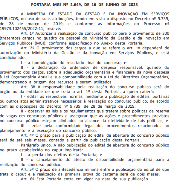 Concurso AIE: 300 vagas autorizadas para Analista de Infra.