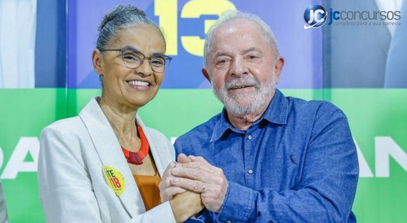 None - Marina Silva e Lula: Divulgação PT