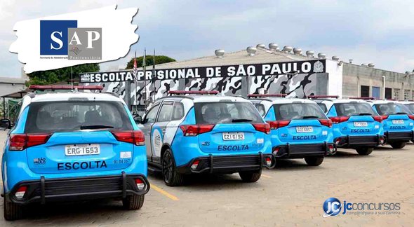 None - Concurso SAP SP: carros da SAP SP: Divulgaçao