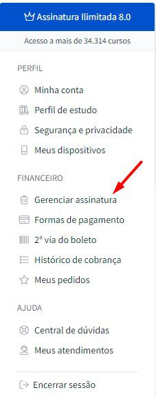 Assinatura Compartilhada: localize a área de gerenciamento do plano!