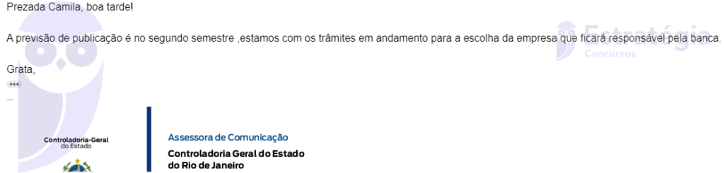 Concurso CGE RJ: Edital previsto para o segundo semestre!