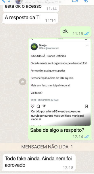 Concurso ISS Cuiabá ainda não possui banca definida