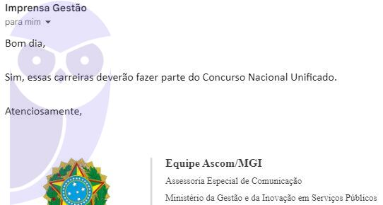 MGI confirma carreiras transversais no Concurso Unificado!