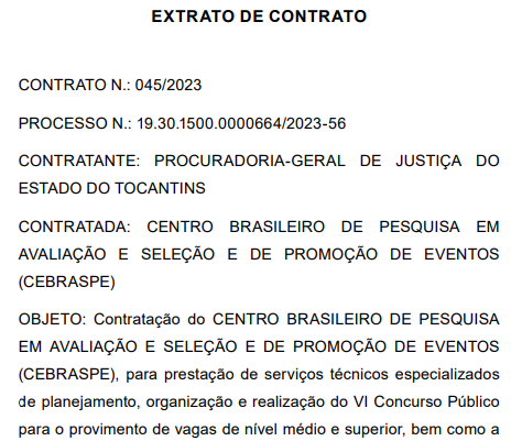 Concurso MP TO: Cebraspe é a banca; edital iminente!