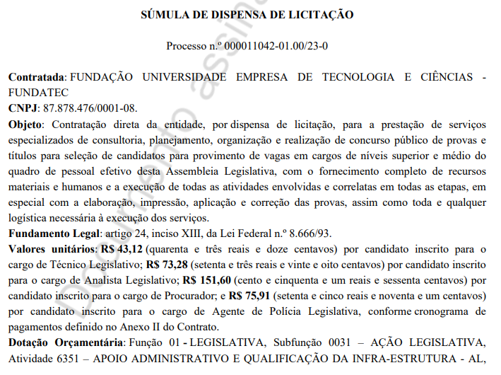 Concurso ALE RS: FUNDATEC é a banca de novo edital