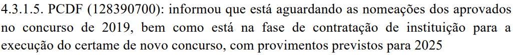 Novidades sobre o próximo concurso PCDF para Agente de Custódia e Delegado