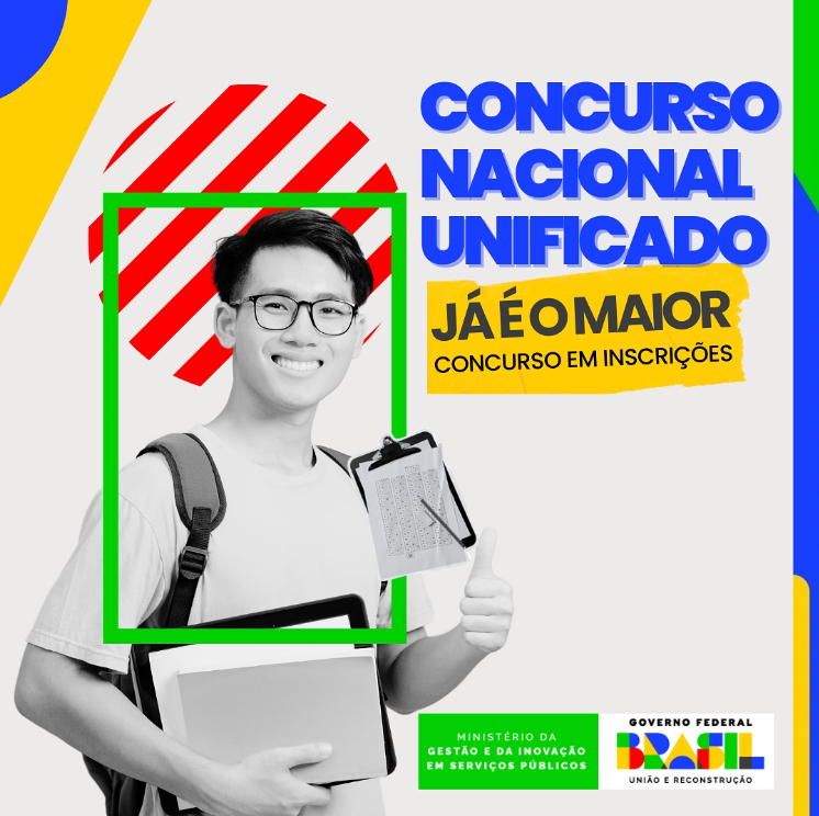 Concurso Unificado é o maior em número de inscrições