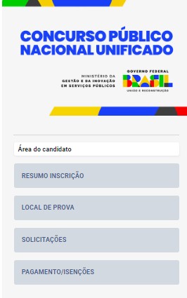 Concurso Nacional Unificado: verifique locais de prova!