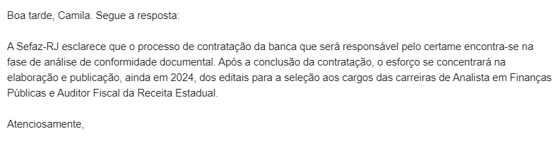 Como está o andamento do concurso Sefaz RJ? Confira!