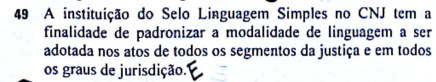 Recursos de Analista CNJ (área Judiciária)