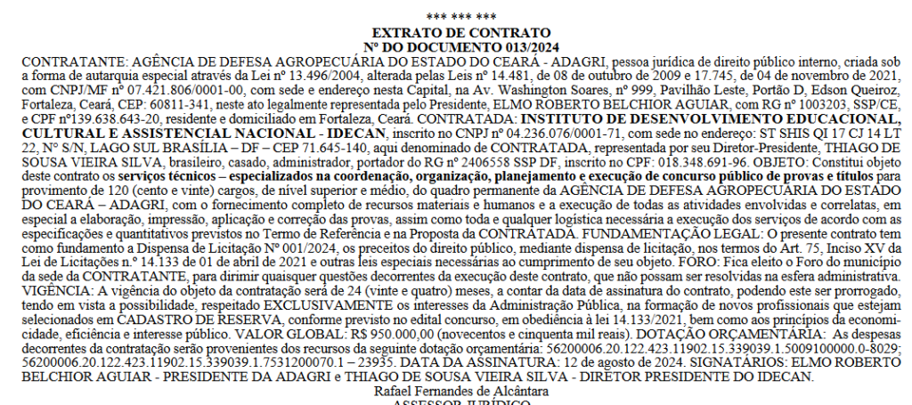 concurso adagri ce extrato de contrato