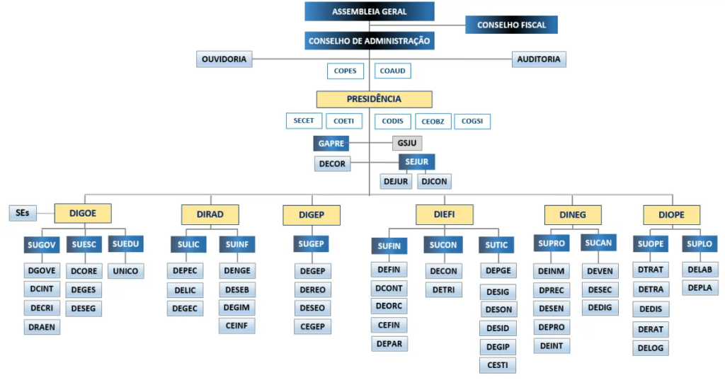 Estrutura Organizacional Correios