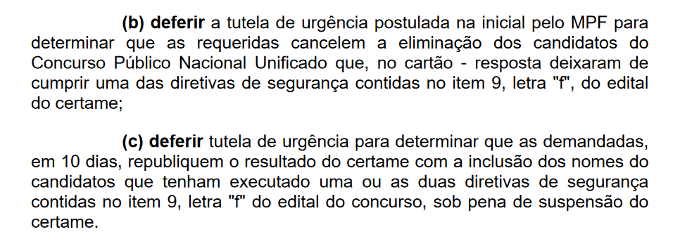 cnu mpf eliminados