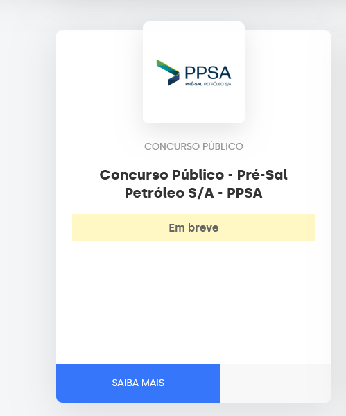 concurso PPSSA tem página criada no site do Idcap