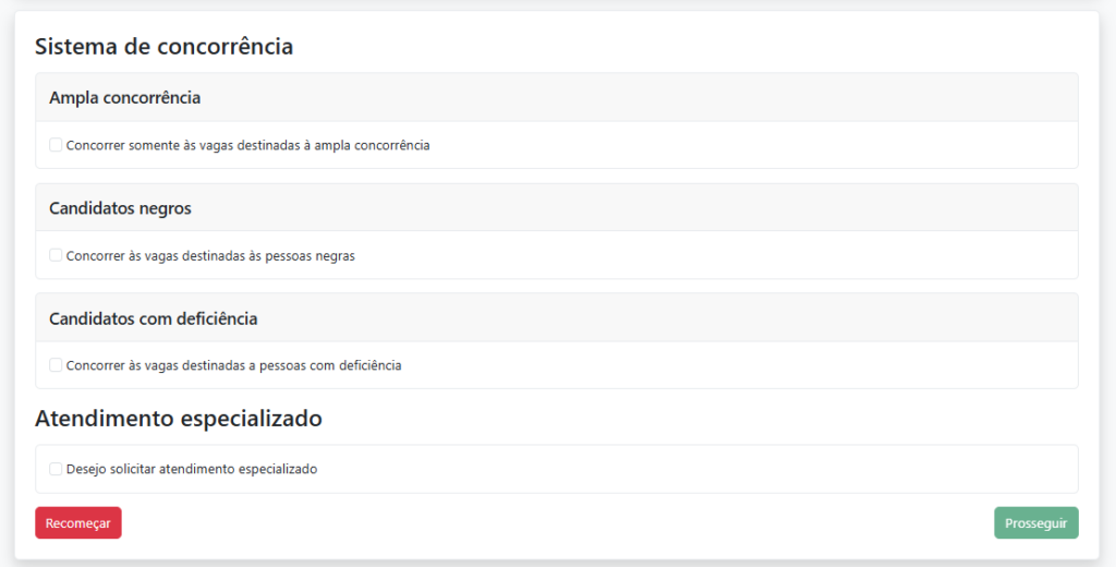 Inscrições Concurso Polícia Federal Administrativo: Passo 12