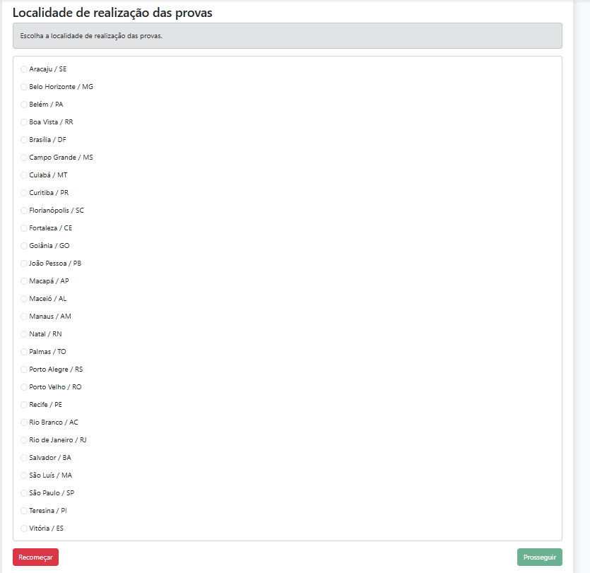 Inscrições Concurso Polícia Federal Administrativo: Passo 9