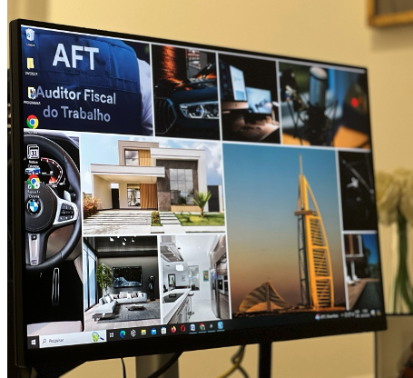 A computer screen with images on itDescription automatically generated