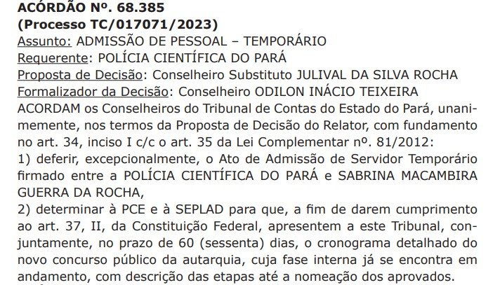 Concurso Polícia Científica PA: Cronograma em até 60 dias