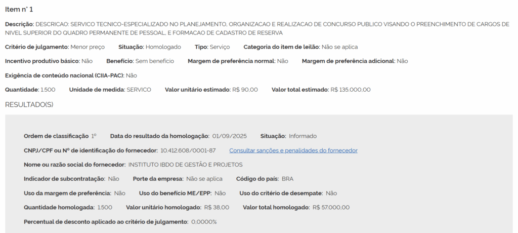 Concurso proderj: banca definida