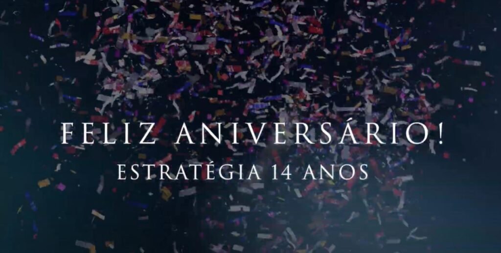 Estratégia Concursos completa 14 anos: você faz parte dessa história!