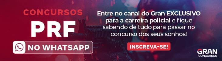 Canal Exclusivo do Gran para a carreira policial