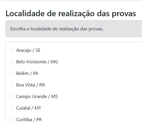 passo a passo para se inscrever no concurso Câmara dos Deputados