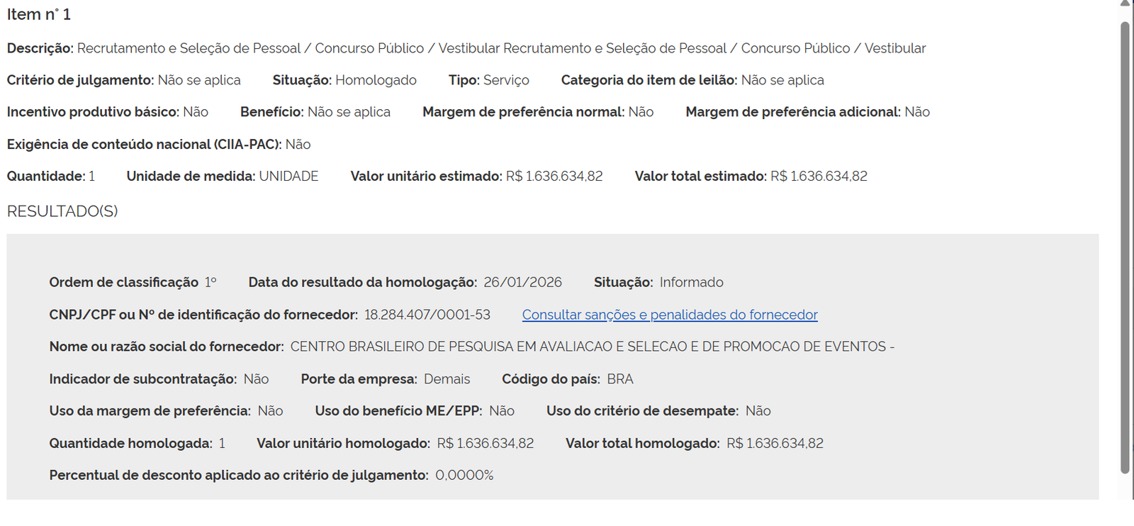 Concurso Diplomata: banca definida