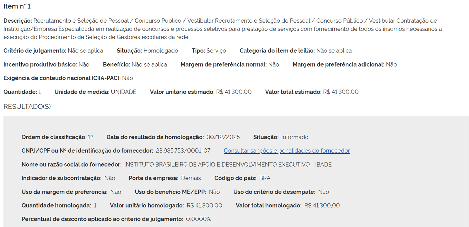 concurso SME Porto Velho RO: banca definida