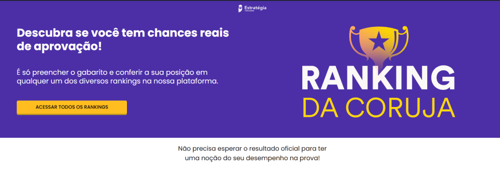 Ranking classificatório do concurso IBGE: participe!