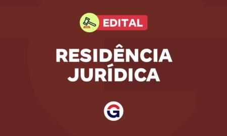 Edital de residência jurídica publicado, com informações sobre vagas, requisitos, cronograma e etapas do processo seletivo.