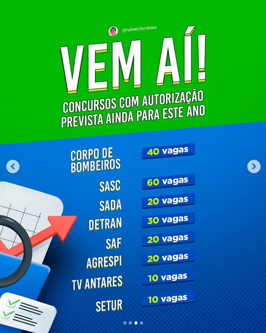 Concurso Detran PI: autorização neste ano