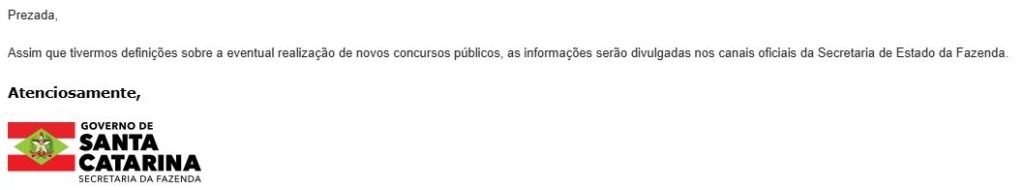 Concurso Sefaz SC: vai ter novo edital em 2026? Confira!