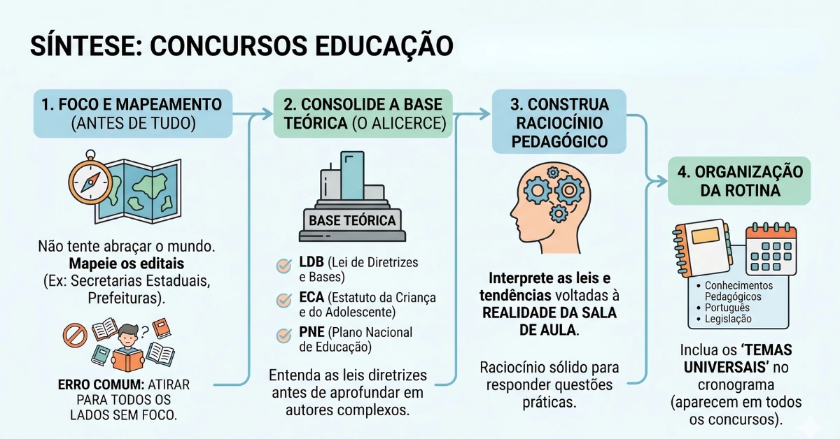 concursos educação comece do jeito certo